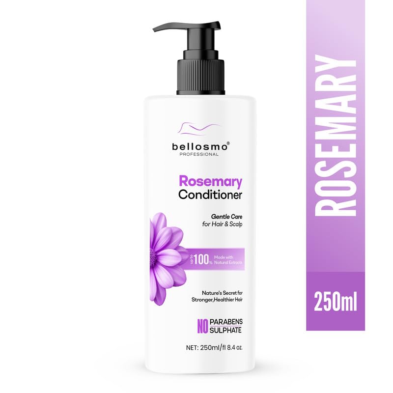 Image of Rosemary Conditioner with Natural Herbal Extracts Gentle Hair Moisturizing for Smooth Soft Hair Suitable for Daily Hair Care-250 ML