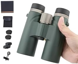 Bosco Fernglas C9 Original 12x42 Fernglas, hohe Vergrößerung und hohe Auflösung, Nachtsichtfunktion (Grün)