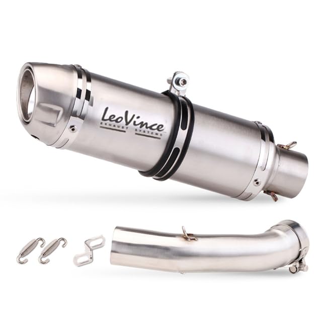 AUTO-UAE - Leovince Exhaust Modified Muffler ESCAPEs Moto Middle Link Pipe For KT ADV 390 Adventure DUKE RC 125 250 390 2020 2021 (As Pictures)