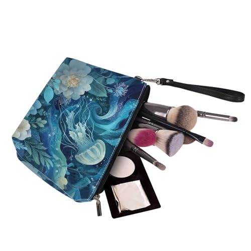 Image of 2PCS Tote Bag for Women Top Handle Purse with Wallet, Hobo Bag Tote Shoulder Bag with PU Cosmetic Bag