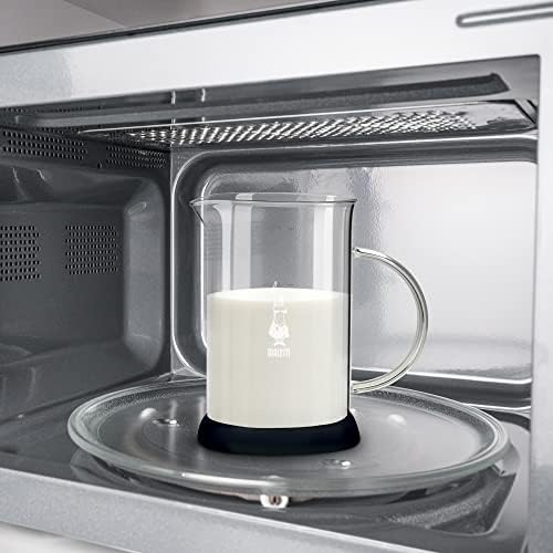 Bialetti Glass Milk Frother, Black