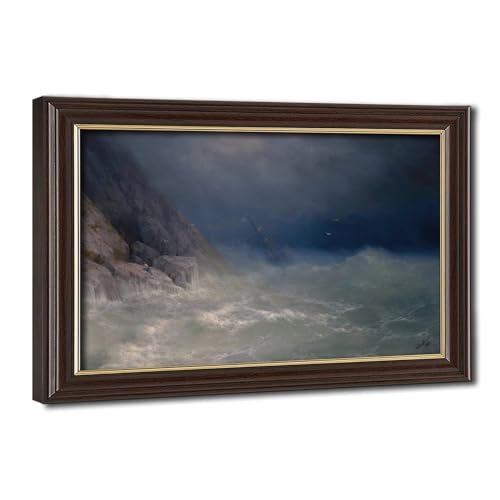 Impression sur toile The Survivor Aivazovsky toile tendue haute définition