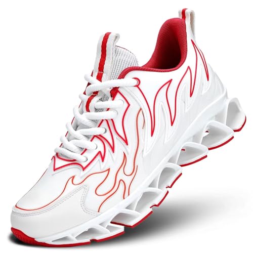 Men's Running Shoes Breathable Mesh Trail Runners Fashion...