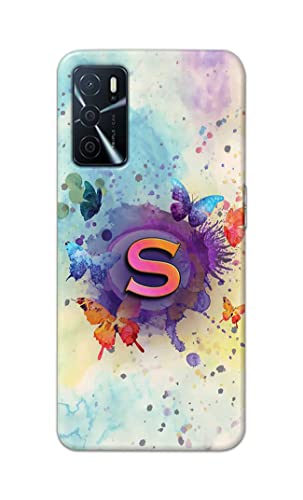 Image of PRINTFIDAA� Printed Hard Back Cover Case for Oppo A16 | Oppo A16s Back Cover (Alphabet S) -2808