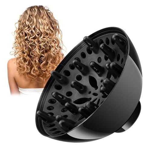 Diffuser Föhn Aufsatz Diffuser Haare Locken Haarstylingwerkzeug Universal Haardiffusor Haartrockner Diffusor Aufsatz Universal-Haar-Diffusor Passend für Föhns für lockiges Haar (1)