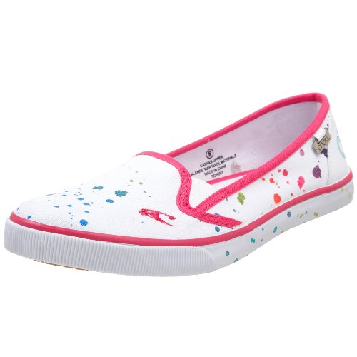 Image of O'Neill Women's Doheny Canvas Low Profile Vulcanized Twin Gore Slip On