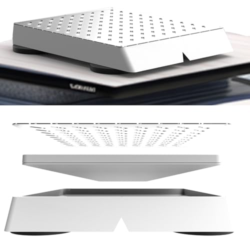 starlink mini Magnetic Mount – Magnetic Quick Release for RVs, Vans, Boats – UV Resistant, High Temp Durable, 400 lbs Strong Hold – Starlink Mini Roof Mount Kit(White )