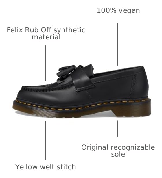 Image of Dr. Martens Unisex Adult Vegan Adrian