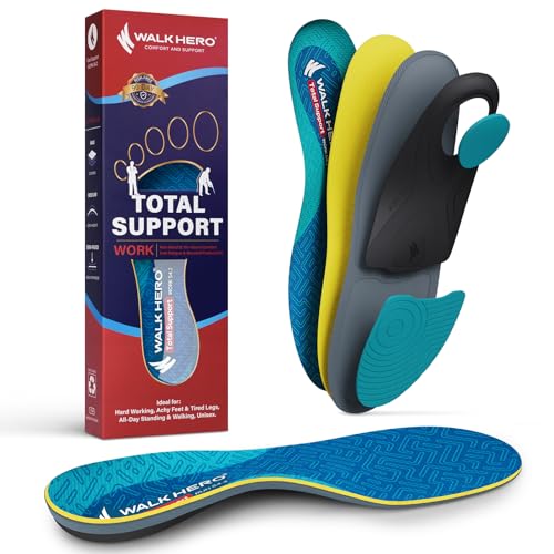WalkHero Work Insoles for Standing All Day