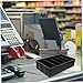 Healifty Drawer Stand Money Organizer Tray for Coins Bills Cards Professional Desktop Holder for Supermarket Shop Office Use Smooth Polished Surface Practical Cashier Storage Box