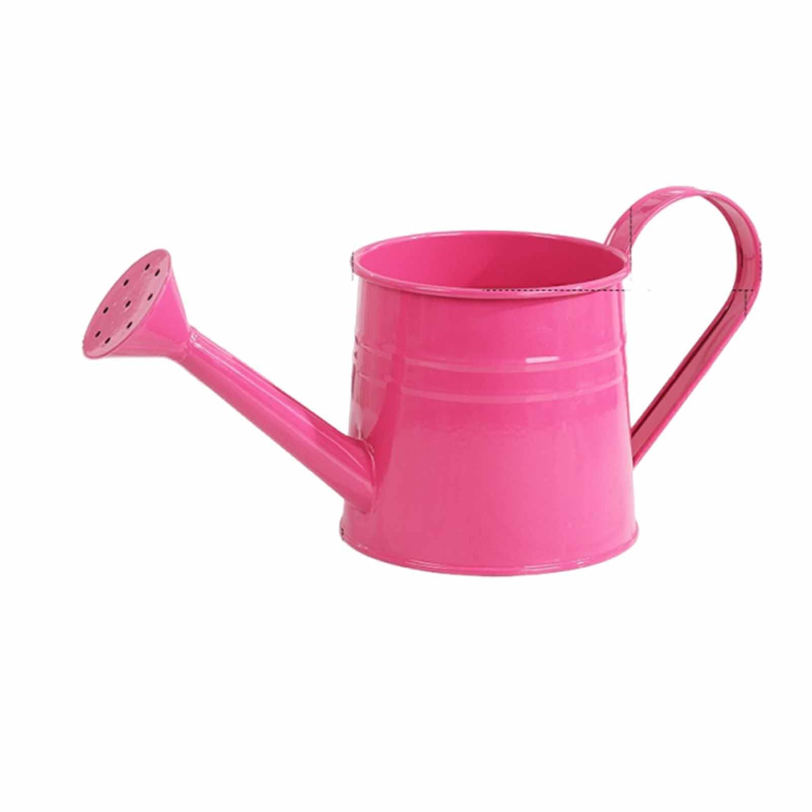 Small Watering Can Kids Watering Can Rose Head Lightweight Mini Bucket with Handle Jug Water Cans for Indoor Outdoor Garden Balcony Gardening Flower Seedlings Easy Grip Flower Kettles (One Size)