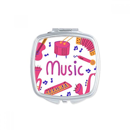 Miroir de maquillage guitare, le cadeau mignon idéal pour les passionnés de musique - 2
