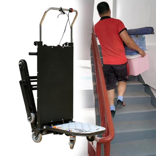 Carretilla eléctrica para escaleras, capacidad 500kg miniatura 1