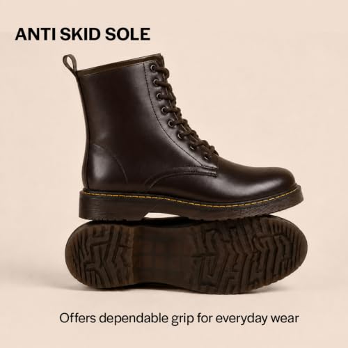 FAUSTO brown lace boots – image 6