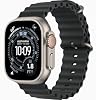 Apple Watch Ultra 2 (GPS + Cellular, 49mm) - Caja de titanio natural con correa oceánica negra (Reacondicionado) 2