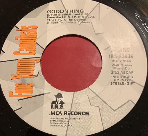 Album art for Fine Young Cannibals - Good Thing / Social Security - 7" Vinyl 45 Record by Fine Young Cannibals