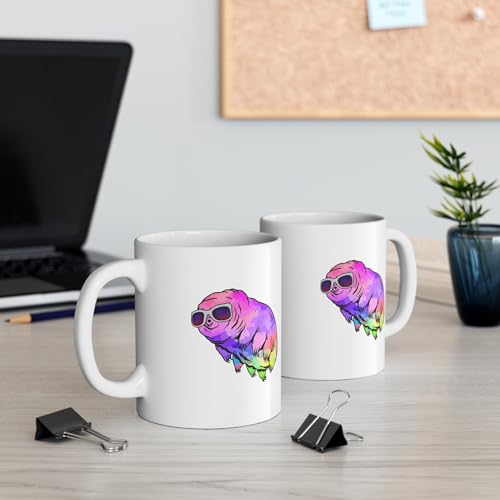 Ceramic Coffee Mug 11oz Funny Tardigrade Microbiology Science Teacher Present Water Bear Scientst Gift Biology Professor Novelty Science Gift Nerd Mug - Image 6