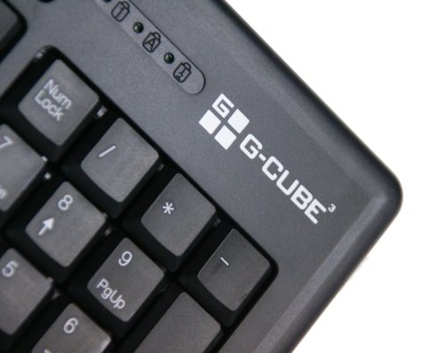 Clavier USB G-Cube multimédia ultra slim idéal pour le télétravail épuré