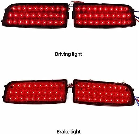 Car taillight cover 1 Pair Rear Bumper Reflector Light Tail Brake Fog Light For Mercedes For Benz For Sprinter W906 2006-2016 Car rear lamps