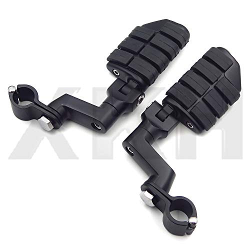 XKMT-1" Highway Clamps Large Foot Pegs Compatible With TRIUMPH ROCKET 3 2300CC Harley Davidson//Yamaha/Kawasaki/Triumph [B00YWBU6UC] - Thumbnail 2