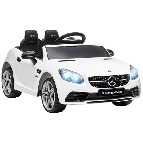 Aosom Mercedes SLC 300 Licensed Kids Electric Car with...