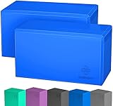 yoga block migros Standardgröße: 2er Set Yoga Block misst jeweils 21 x 15 x 7,5CM, Standardgröße, die zu Ihren anderen Yoga Blöcken passt, perfekte Form für die meisten Handgrößen.