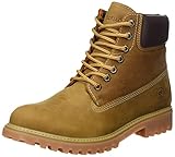 Scarponcino uomo con lacci Lumberjack River, Stivaletto Uomo, Tan Yellow/Dk Brown, 43 EU