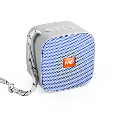 Image of MZ M405SP (Portable Bluetooth Speaker) Dynamic Thunder Sound, in Built RGB Light 5 W Bluetooth Speaker (Grey, Stereo Channel)