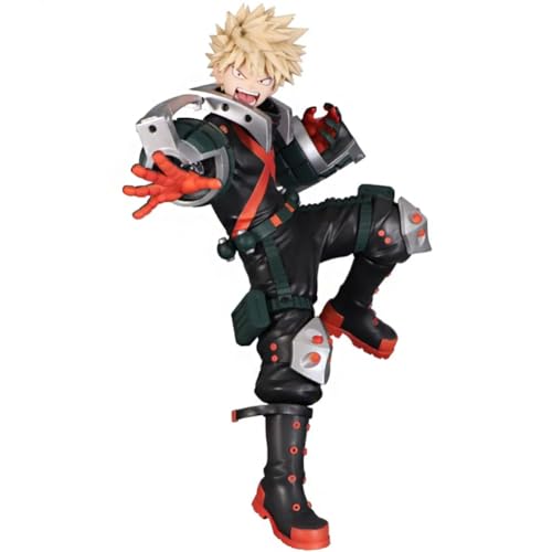 MABAIUDE Midoriya Izuku Figure MHA Statue Anime No Hero Figures, 21cm Fighting Pose Izuku Midoriya Action Figure Model, Handmade Collectible Desktop Decoration