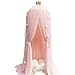 Didihou Mosquito Net Bed Canopy Yarn Play Tent Bedding for Kids Playing Reading with Children Round Lace Dome Netting Curtains Baby Boys and Girls Games House (Pink)