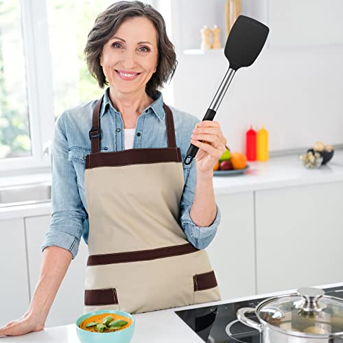 Silicone Spatulas Turners, Solid & Slotted Silicone Spatula Set, Non Stick Turners,Ailsoes Heat Resistant Bpa Free Rubber Spatulas For Fish, Eggs, Pancakes, Wok，2 Pack (Black) #TOP4