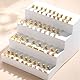 CASSIECA 18 Paar Chirurgische Edelstahl Ohrstecker Für Frauen Männer Knorpelohrringe Ohrstecker Kreuz Mond Stern Zirkon Kleine Ohrstecker Schraube Flache Rückseite Ohrringe Gold