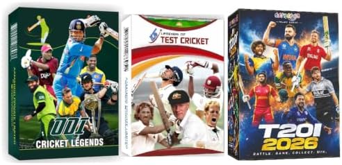 Aamango International Cricket Collection (T20I 2026 + Test Legends + ODI Legends)
