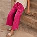Fall Fashion for Women 2025 Pure Wide Sweatpants Loose Plus Size Casual Running Athletic Pants with Pocket Hot Pink