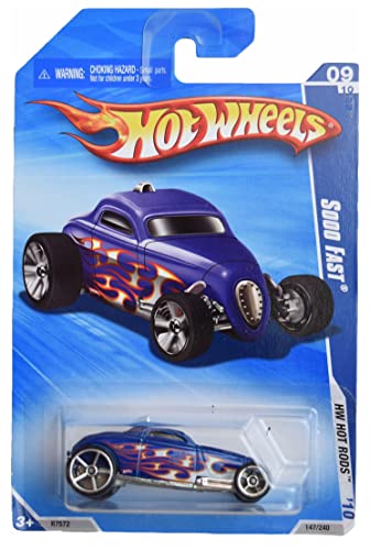 Hot Wheels Sooo Fast Bleu voiture miniature 2010 Hot Rods 9/10