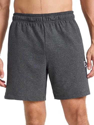 Reebok Men's Locker 7” Short, Standard Fit, Midweight Stretch