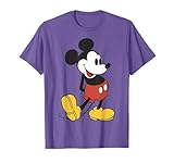 Disney Mickey Mouse Vintage Leg Kick Graphic Camiseta Camiseta