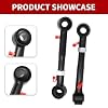 Nakkaa Adjustable Front Sway Bar Links Quicker Disconnect System 2.5-6 Lift Compatible with Wrangler JK JKU 2007-2018 Replacement