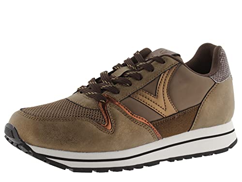 Victoria 1141128-WOMEN Basket Basse COMETA MULTIMATÉRIAUX Plateau Femme Bronce 36