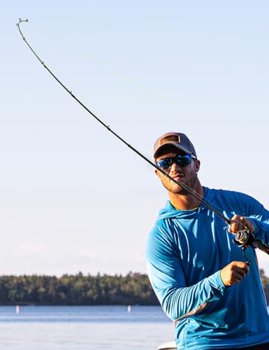 Image of Piscifun Torrent Fishing Rod, IM6 Carbon Baitcaster Rod & Spinning Rod, High Sensitive Lightweight Casting Rod & Spinning Fishing Rod, Zirconium Oxide Rings, 2 Pieces Baitcast Rod & Spin Rod