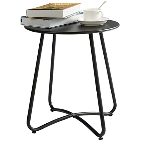 HollyHOME Round Garden Side Table Cover