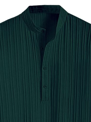 Image of Noble Monk Men's Solid Casual Shirt |Half Sleeve | Regular Fit |Stylish Shirt for Men