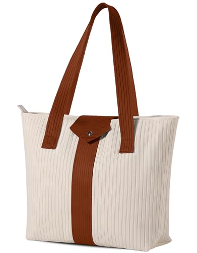 Image of Tote Bag for Women, Lightweight Handbag Bags, Shoulder Hobo Bag for Daily, Travel, School, Teacher