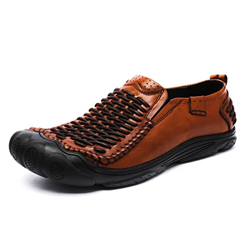 Zapatos casuales de cuero para hombre ideales para conducir y caminar con total ligereza