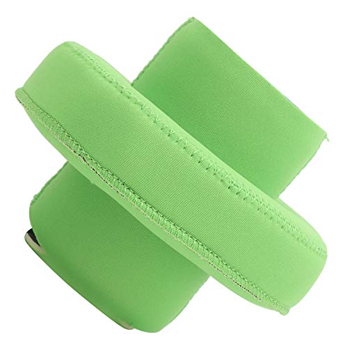 Floating Drink Holder Floating Coaster Pool Drink Holder for Pool Party Water Fun 330ml Can Sleeves Drink Floats Cover Neoprene Floating Drink Holder (Green)