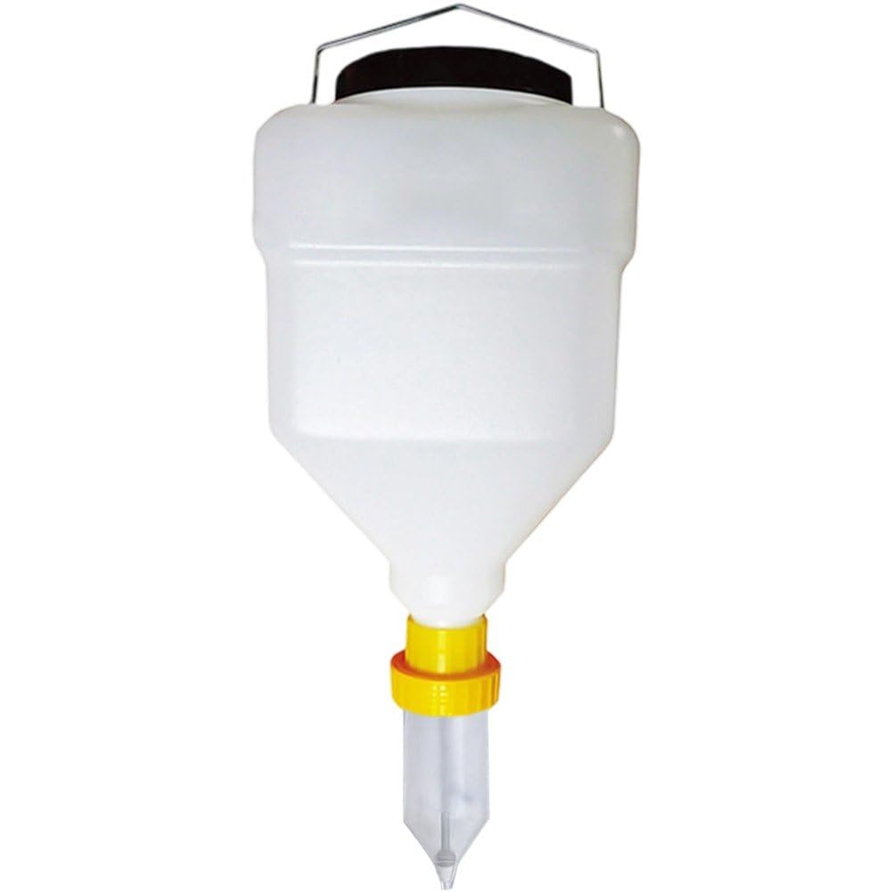 Dispenser per Salse Appendere, Bottiglia Vuota di Ketchup 5,5 L, per Barbecue, Ristorante, Sciroppi, Salse, Senape