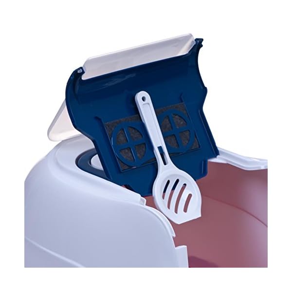 Sondermodell Flipcat 50 blau/Design 1 + extra Schaufel + 2 Näpfe – Bild 3