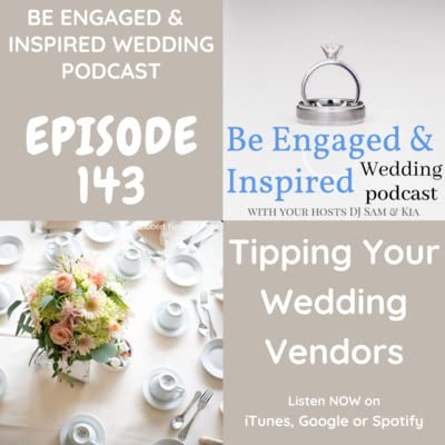 Tipping Your Wedding Vendors. Podcast Por  arte de portada
