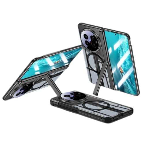 Coque transparente Vivo X Fold6 idéale pour le bureau avec son support vidéo intégré