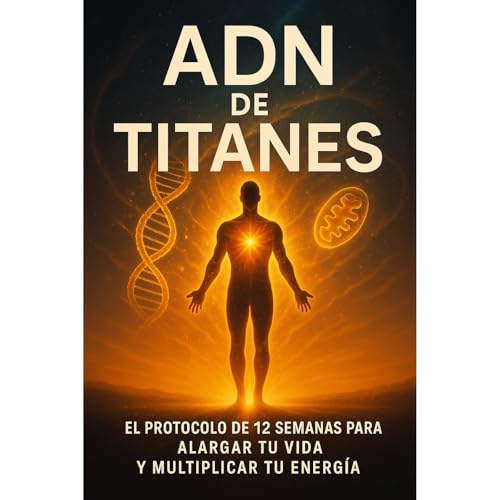 ADN de Titanes Audiolibro Por Leonardo Vantari arte de portada